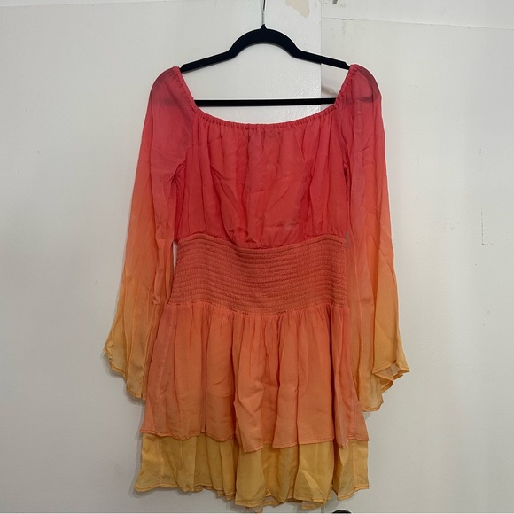 Majorelle Pink Ombré Dress - Picture 3 of 3